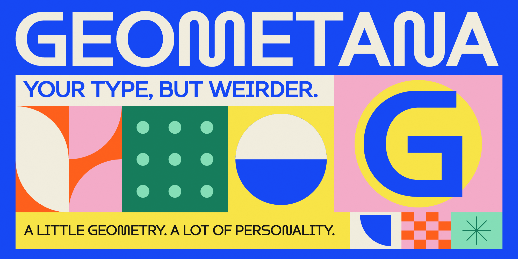Geometana Font