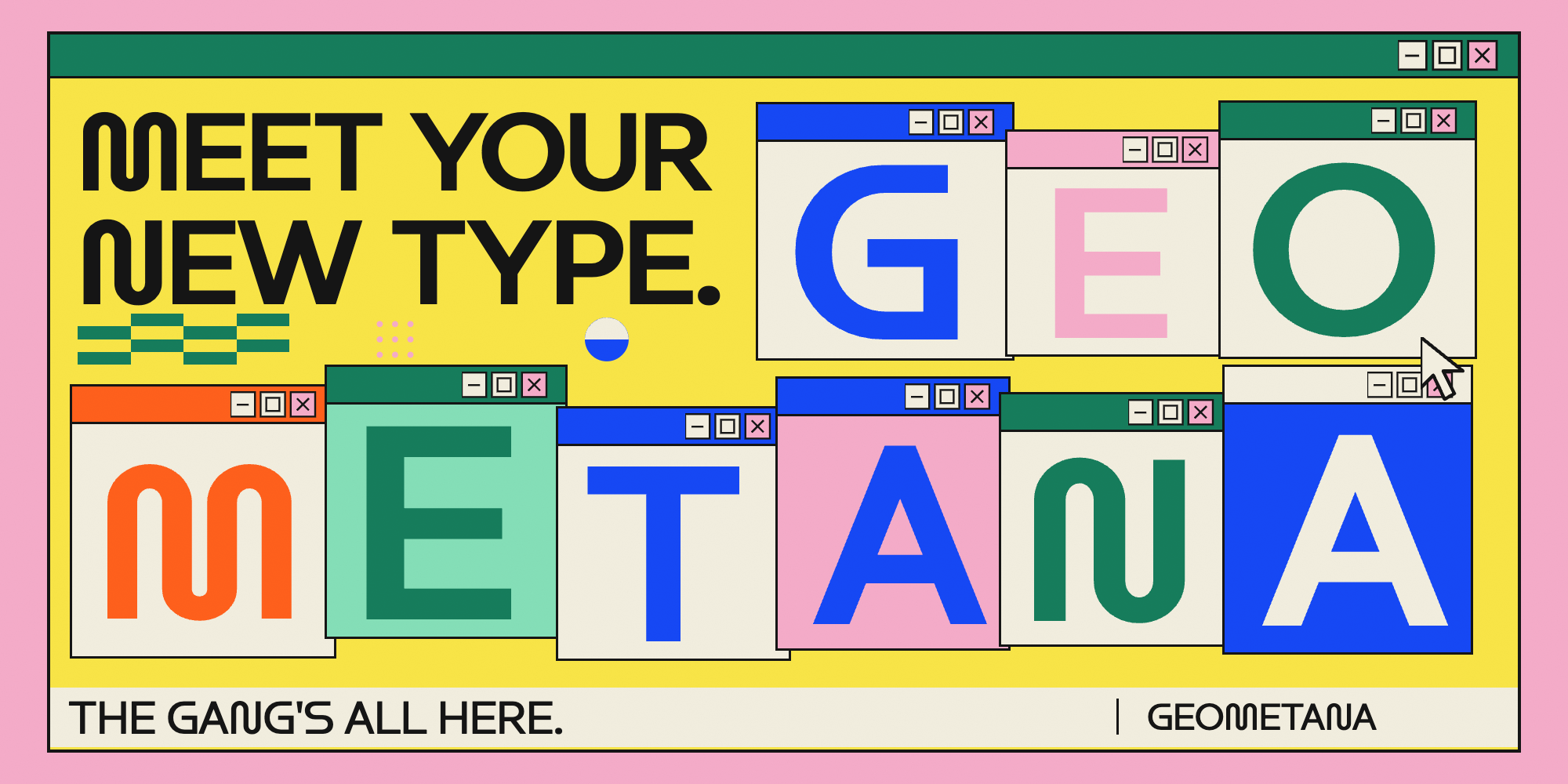 Geometana Font
